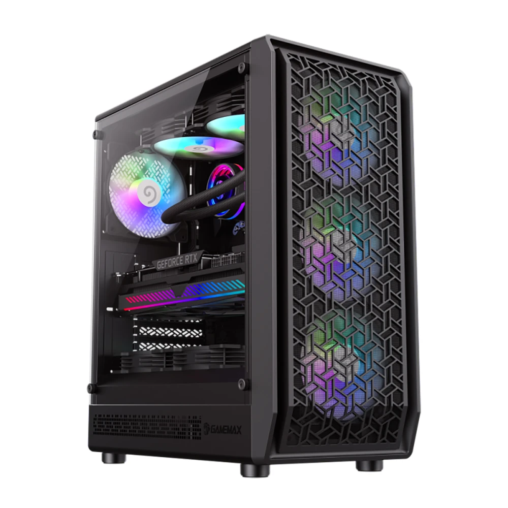 GameMax Forge AB-MID Tower ATX Case Black