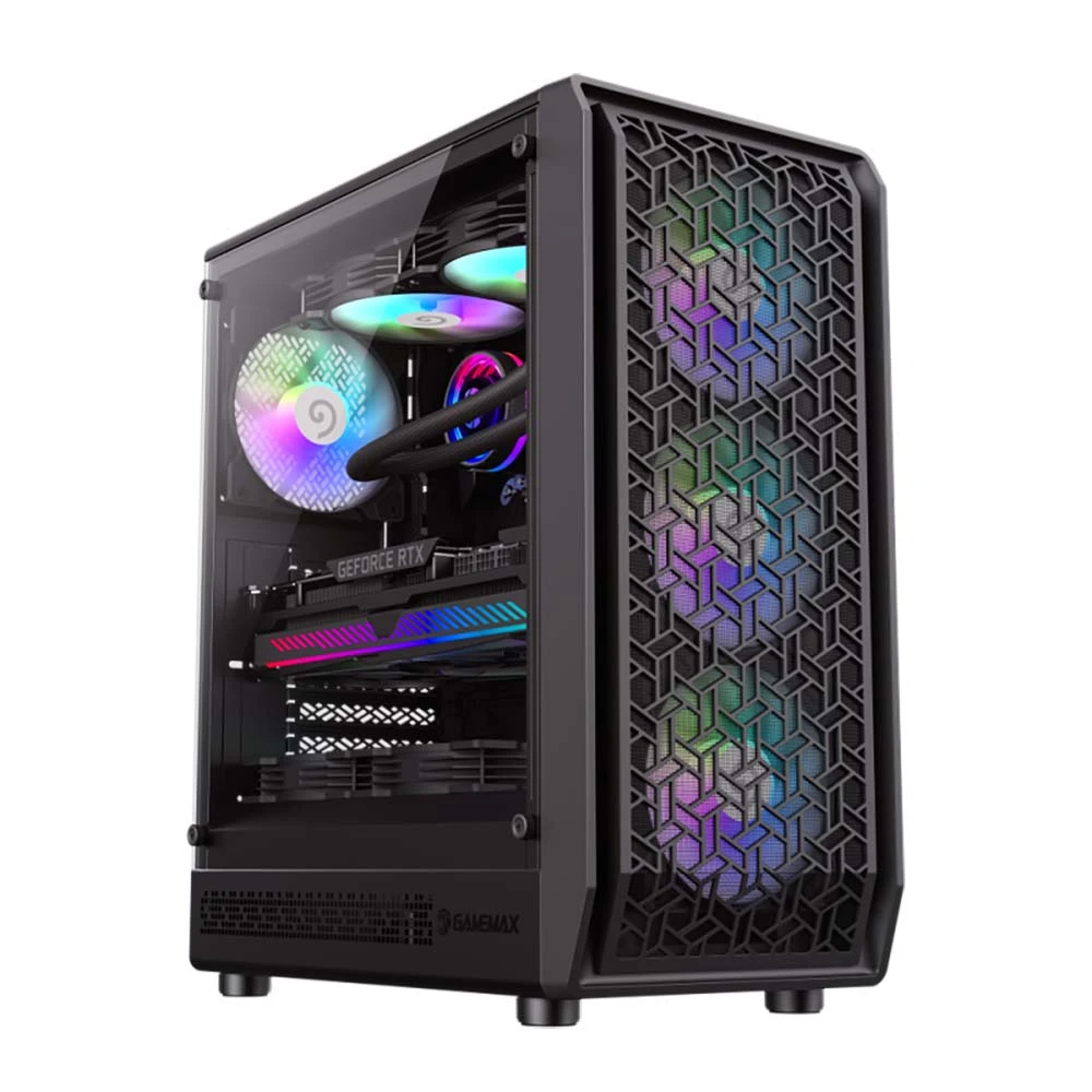 GameMax Forge AB-MID Tower ATX Case Black