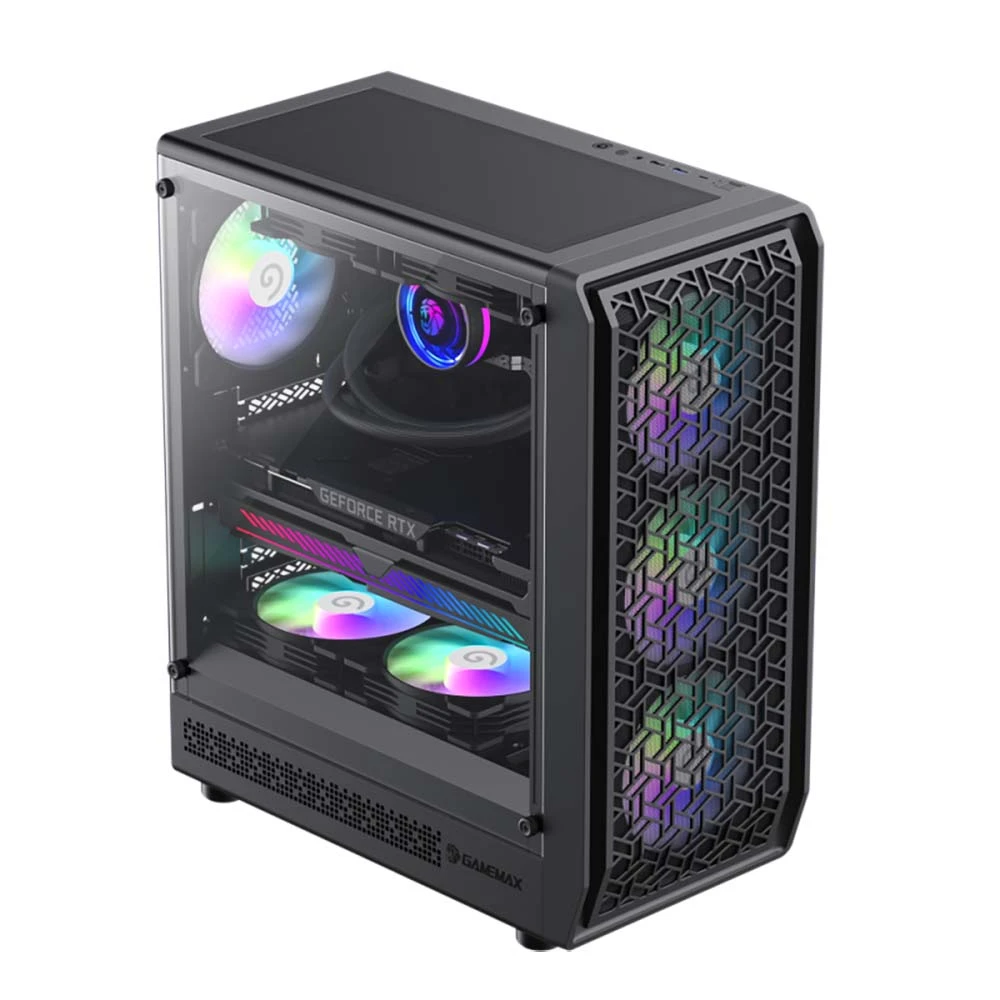 GameMax Forge AB-MID Tower ATX Case Black