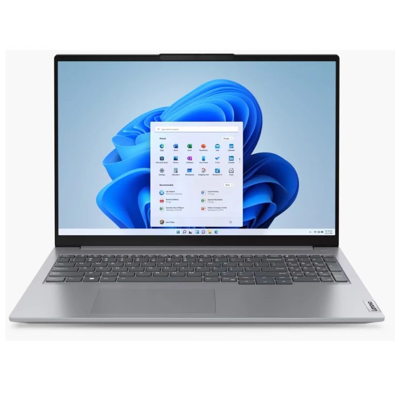 Lenovo Thinkbook 16 G6 IRL I7-1355U | 16 جيجابايت ذاكرة الوصول العشوائي | 512GB SSD |  IRIS® XE | 16 ″ Wuxga (1920 × 1200) IPS Touch | Windows® 11 Pro - 21kh000Fus