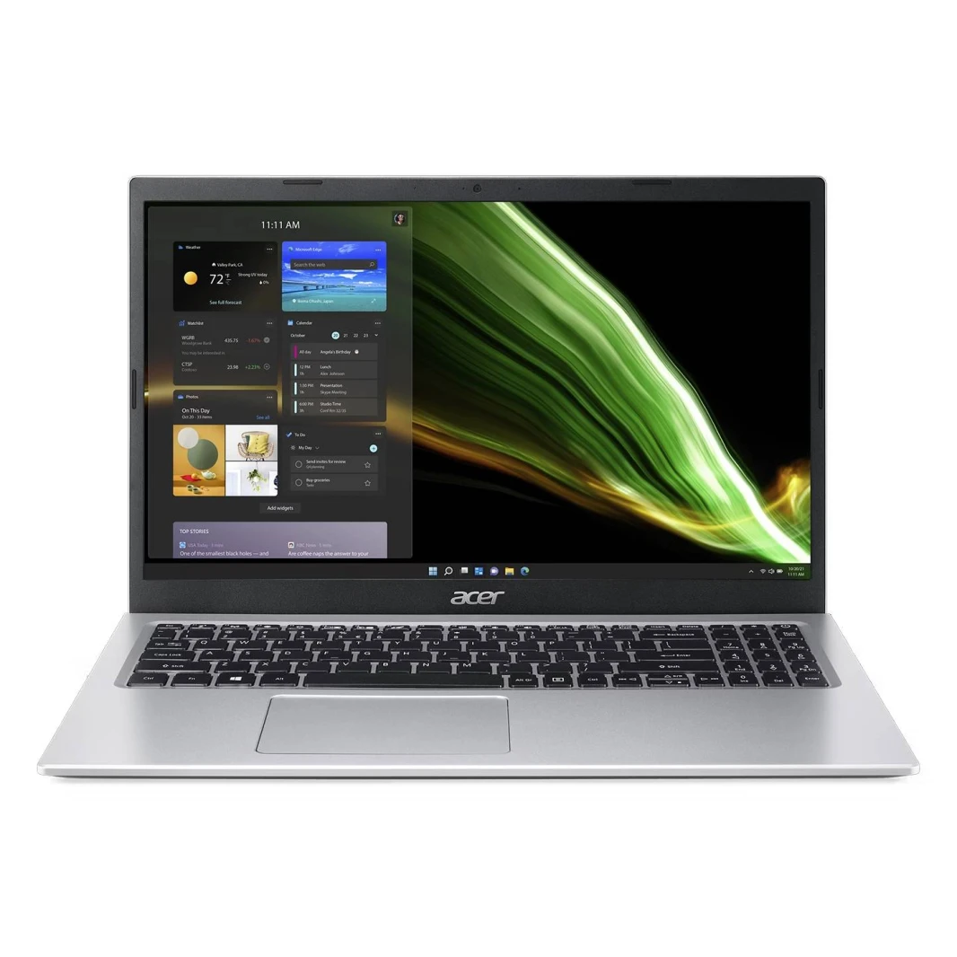 جهاز الكمبيوتر المحمول Acer Aspire A3 "Intel Core I3-1215U ، 8GB DDR4 RAM ، تخزين 512GB NVME ، DOS" A315-59-31LZ