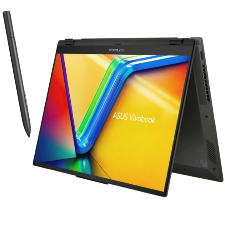 ASUS Vivobook S16 Flip Convertible Laptop-16 ″ شاشة تعمل باللمس-Core I5 ​​13th Gen-16GB DDR4-512GB-DOS-TP3604VA-MC146
