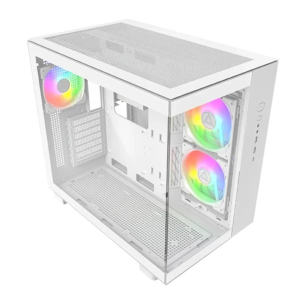 Montech King 65-Pro ​​ATX Mid Tower Case-اللون الأبيض