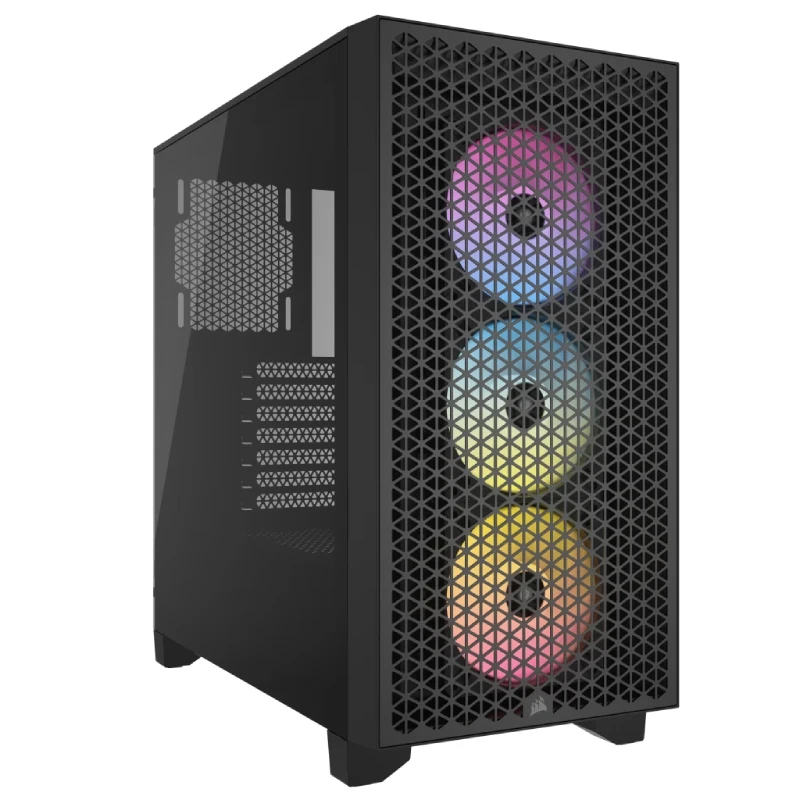 Corsair 3000d RGB Airflow Mid-Away PC Case-Black-CC-9011255-WW
