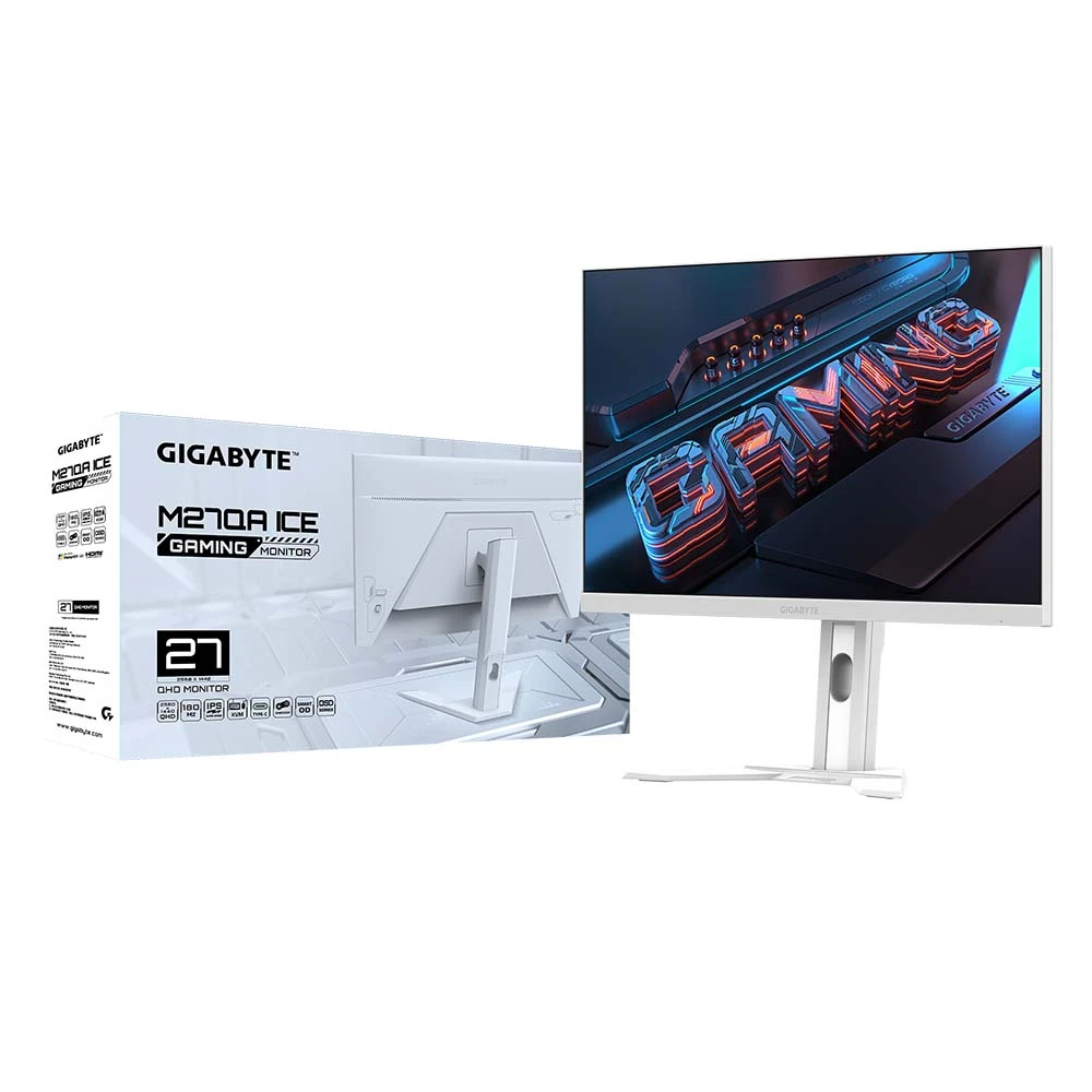 Gigabyte M27QA ICE 27 ″ Gaming Monitor "Quad HD 180Hz ، 1M ، IPS Pane