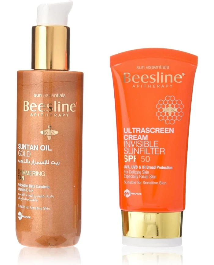 Beesline Suntan Oil + Free Ultrascreen Cream