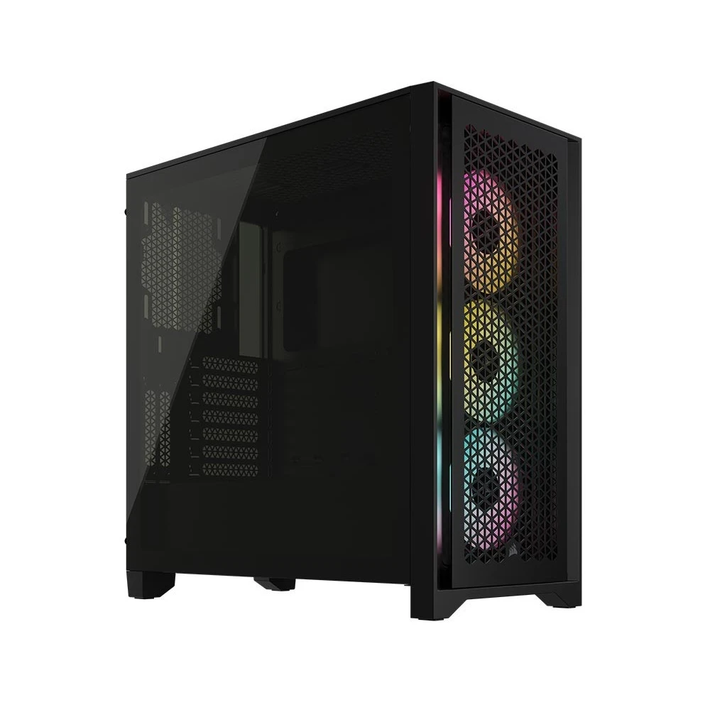 Corsair 5000d RGB تدفق الهواء النافذة في منتصف الفول