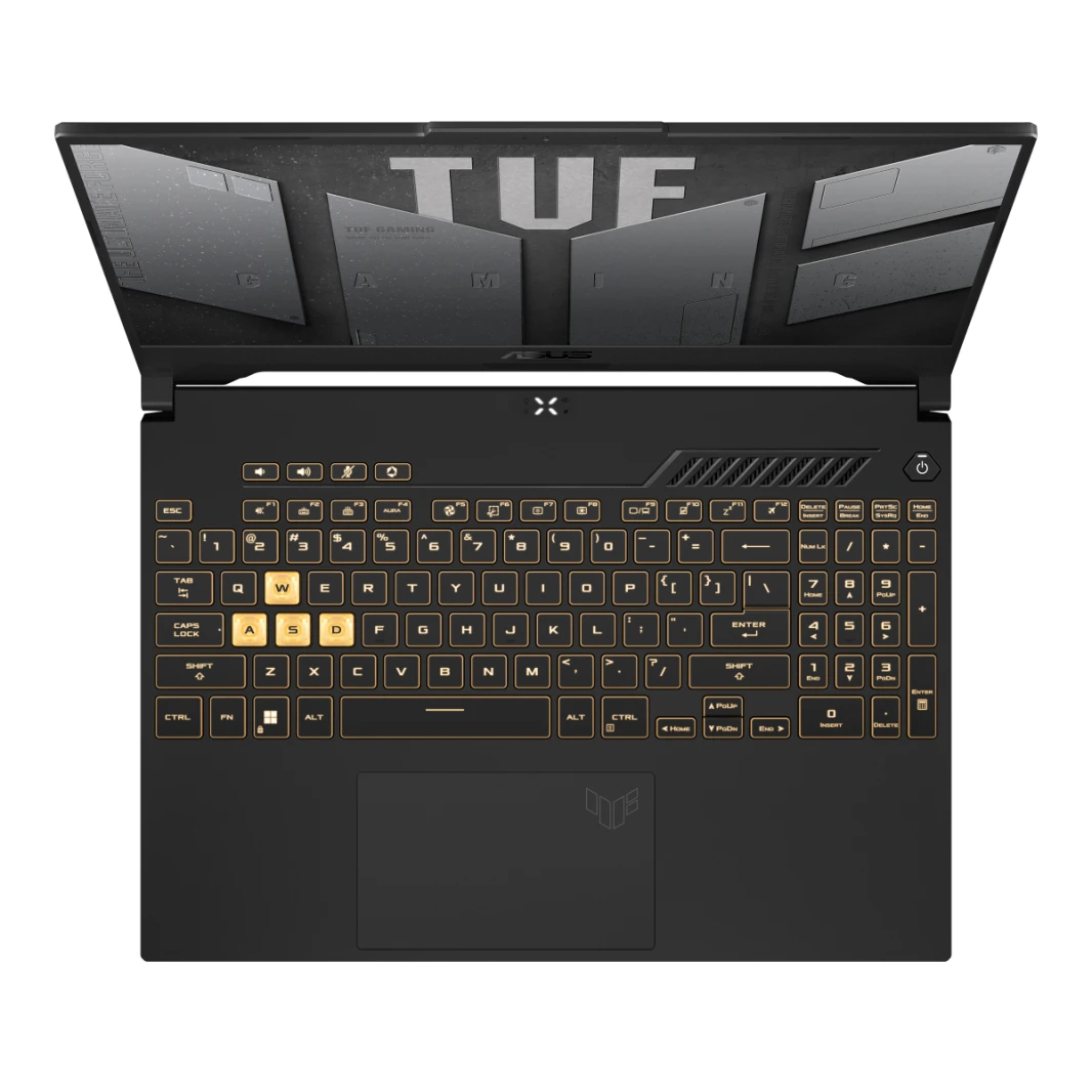 ASUS TUF F15 Gaming Laptop ” Intel Core i7-12700H, 512GB NVMe SSD, 16GB DDR4 RAM, GeForce RTX 3050 4GB, 15.6 144Hz FHD Screen, DOS, Mecha Gray ” FX507ZC4-HN008