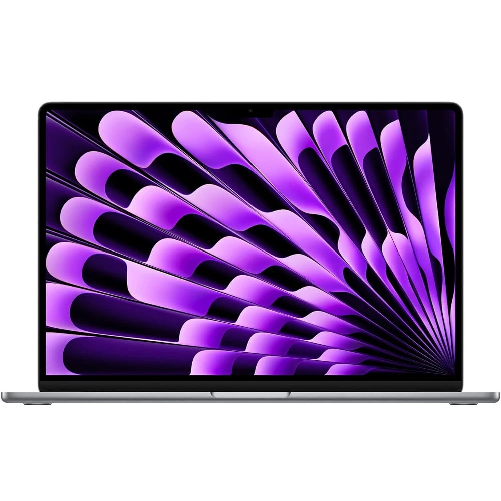 Apple MacBook Air 2024 "Apple M3 8-core مع وحدة معالجة الرسومات 10-core ، ذاكرة الوصول العشوائي 8 جيجا بايت ، 512 جيجابايت SSD ، 13.6 ″ بوصة (2560 × 1664) اللون الرمادي" mrxp3ll/a