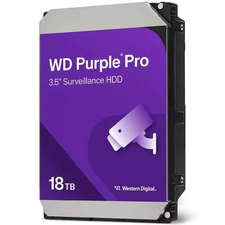 Digital Western WD Purple Pro Smart Video Drive - 18tb - WD181PURP
