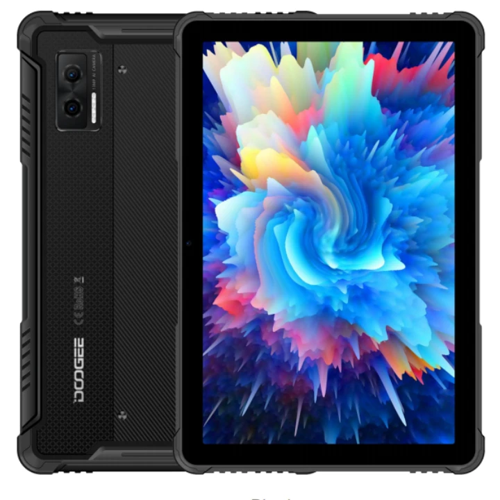 Doogee R08 Rugged Tablet - 10.1 ″ - 6GB RAM - تخزين 256 جيجابايت - أسود - Android 13