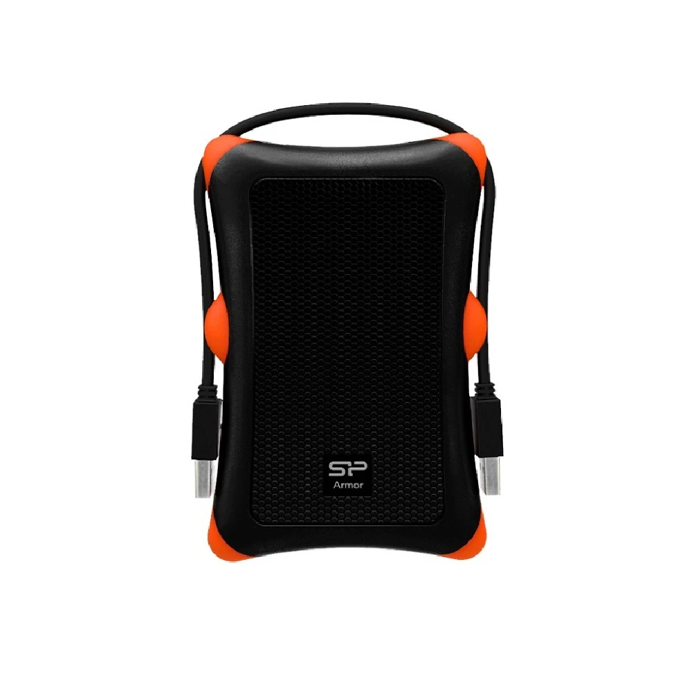Silicon Power SP 1TB Armor A30 USB 3.2 Portable External Hard Drive SP010TBPHDA30S3K