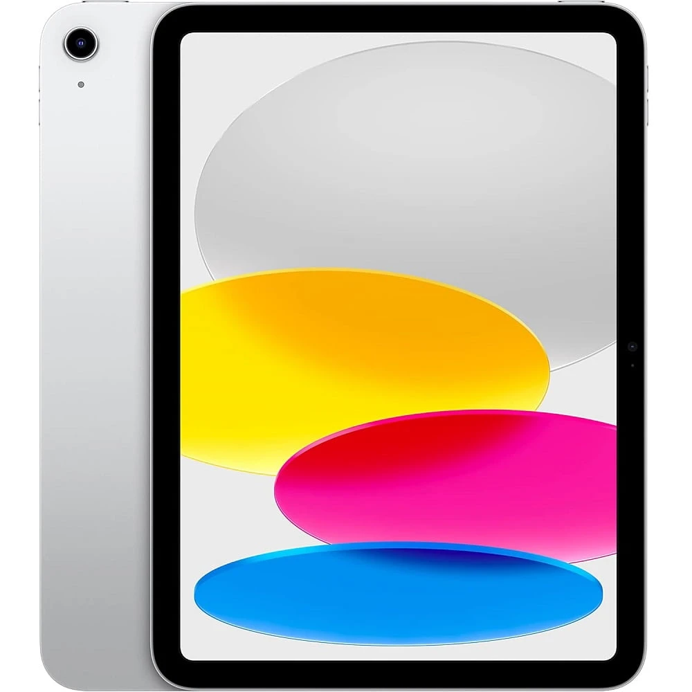Apple iPad 10th Generation 2022 مع 64 جيجابايت ، A14 Bionic Chip Storage Silver MPQ03LL/a
