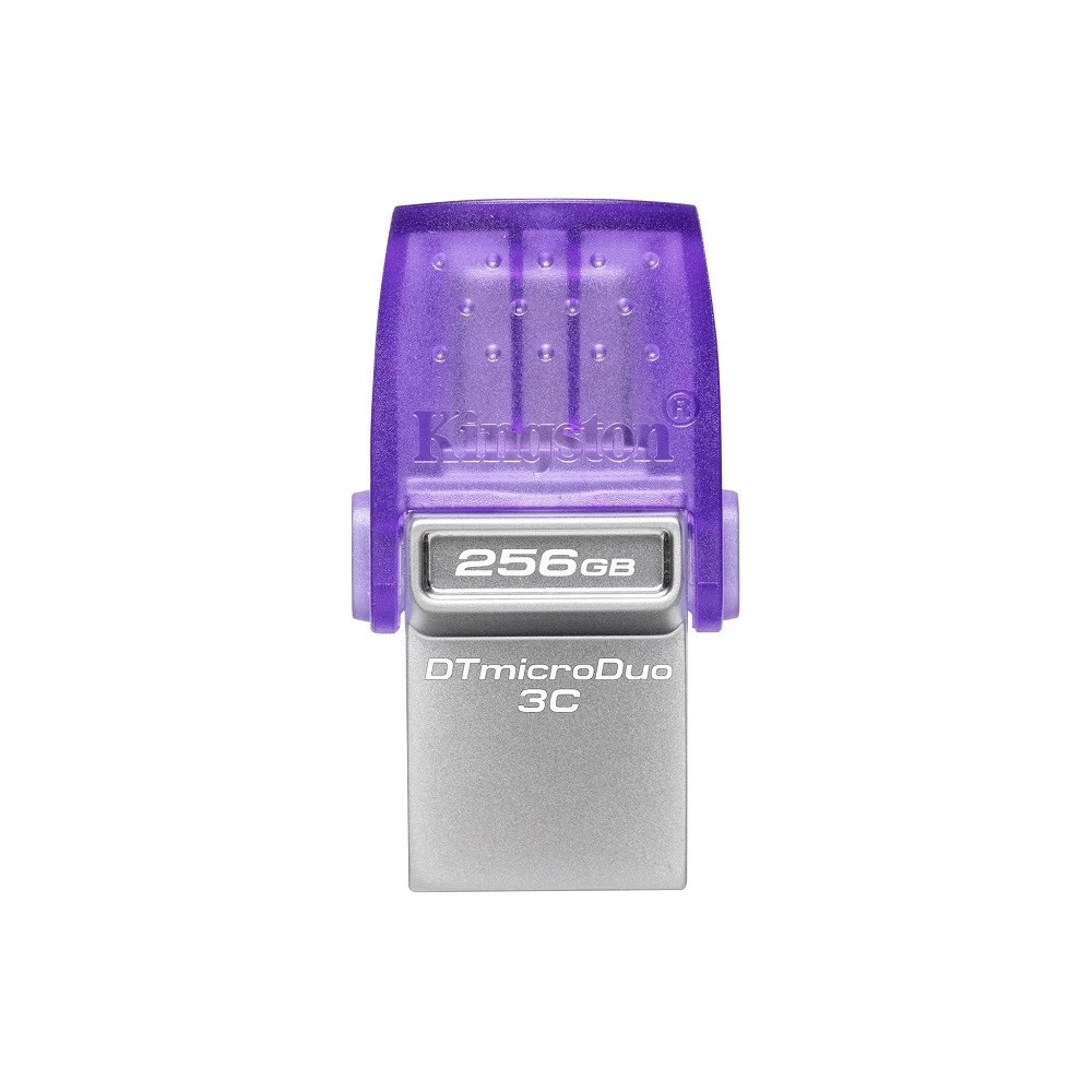 Kingston 256GB واجهة مزدوجة USB Type-C والنوع A USB 3.2 GEN 1 200MB/S قراءة-[DTDUO3CG3/256GB]