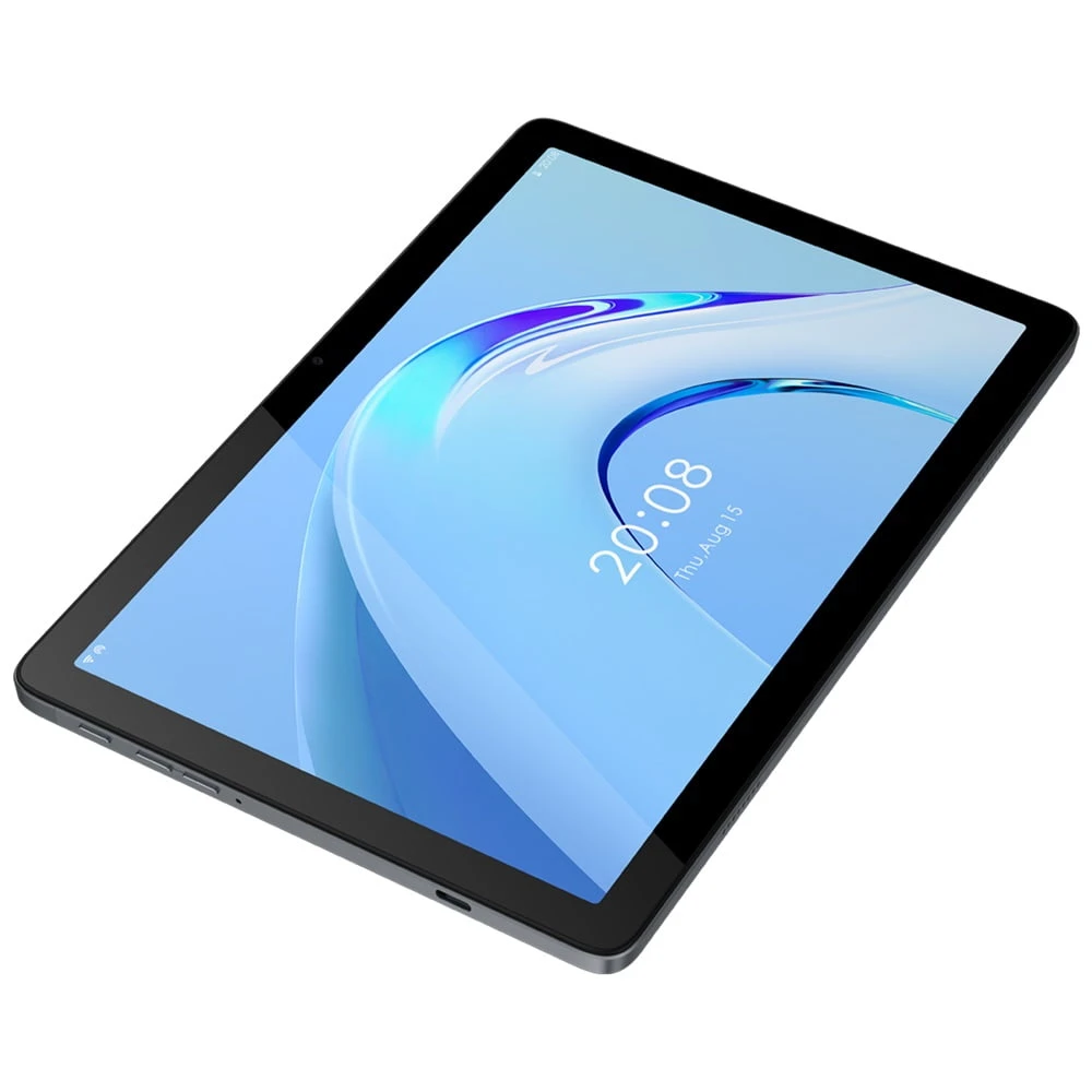 G-Tab Tab T11 "معالج رباعي Core ، تخزين 128 جيجابايت ، ذاكرة الوصول العشوائي 4GB ، 4G LTE ، شاشة HD 10.1 بوصة ، رمادي" مع لوحة المفاتيح