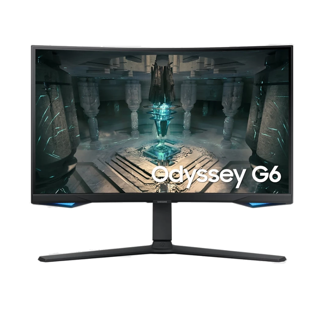 Samsung Odyssey G6 BG650 Smart Tizen 27 ″ Samsung Curved Monitor VA 2K (2560 × 1440) 240Hz 1MS (GTG) ، HDR600 ، مكبرات الصوت - LS27BG650EMXUE