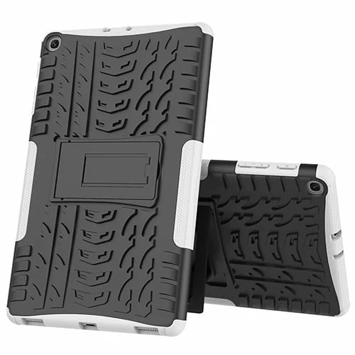 iPad 9 /8 / 7th Gen (10.2 ″) حالة درع مطاطية للحماية المتطرفة مع Kickstand