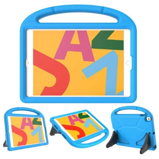 Case Kids for iPad 9th ، 8 ، 7th Gen 10.2 inch 2019 / Air 3 / Pro 10.5 ، غطاء الوقاية المقاوم للصدمات مع مقبض لجيل Apple iPad 7 ، Air 3rd Gen