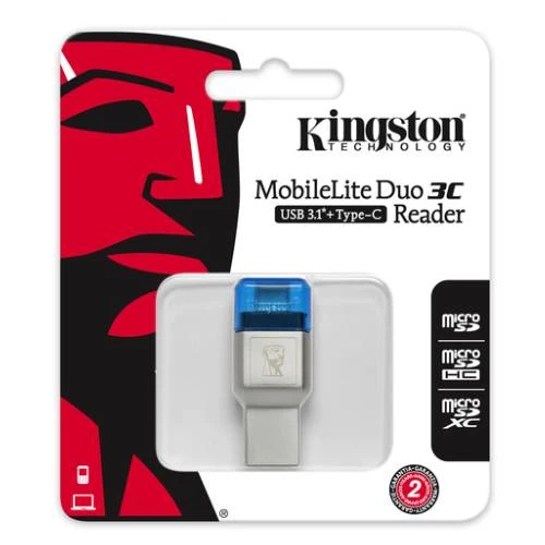 Kingston Mobilelite Duo 3C Type-A to Type-C (FCR-ML3C)