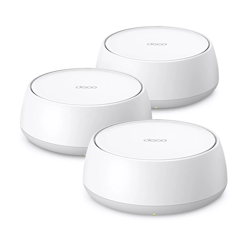 TP-Link Deco BE25 BE3600 WINE Home Mesh WiFi 7 System-2.5 GBPS PORT WIRED-تسرع حتى 3600 ميغابت في الثانية-3 عبوة