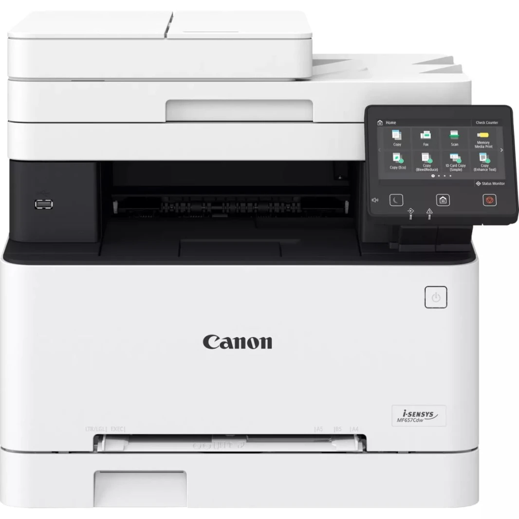Canon Multifunction Color Printer i-Sensys MF657CDW Wireless & Duplex 4-in-1 (طباعة ، نسخ ، فحص ، فاكس)
