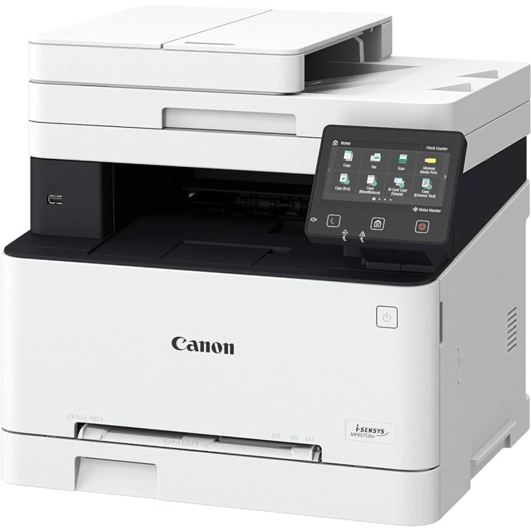Canon Multifunction Color Printer i-Sensys MF657CDW Wireless & Duplex 4-in-1 (طباعة ، نسخ ، فحص ، فاكس)