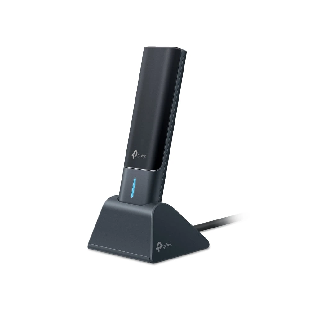 TP-Link Archer Axe5400 Wi-Fi 6e Wireless USB Adapter-ما يصل إلى 2402 ميغابت في الثانية (6 جيجا هرتز)-Txe70UH