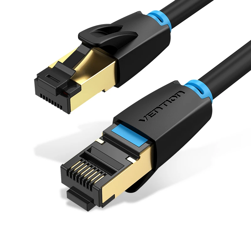 Vention Cat.8 SSTP CAPLE CABLE 3M Black - [Ikabi]