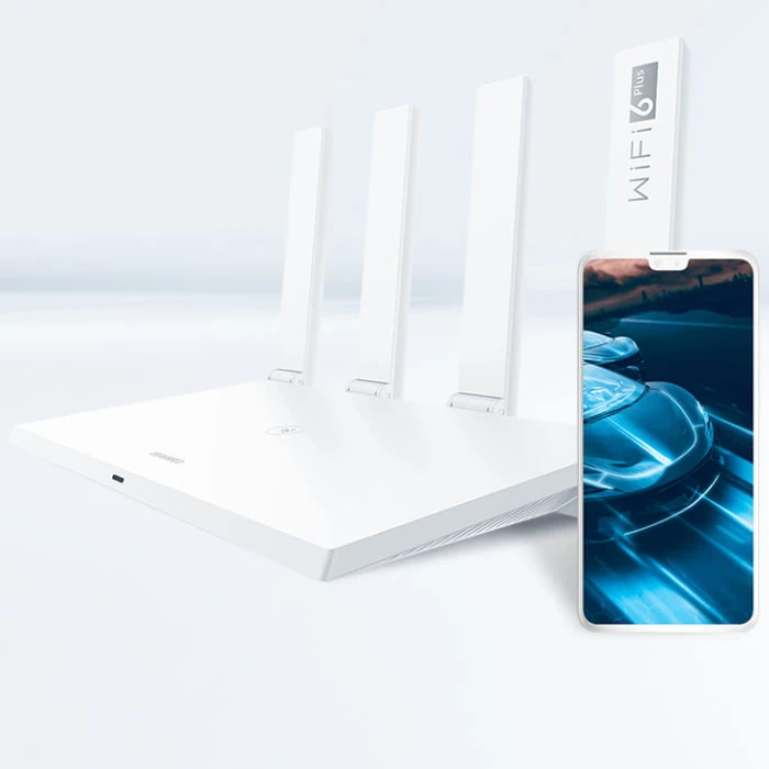 Huawei WiFi 6 Plus AX3 Wireless Router - 2.4 GHz و 5 GHz - حتى 3000 MB/S - WS7100 V2