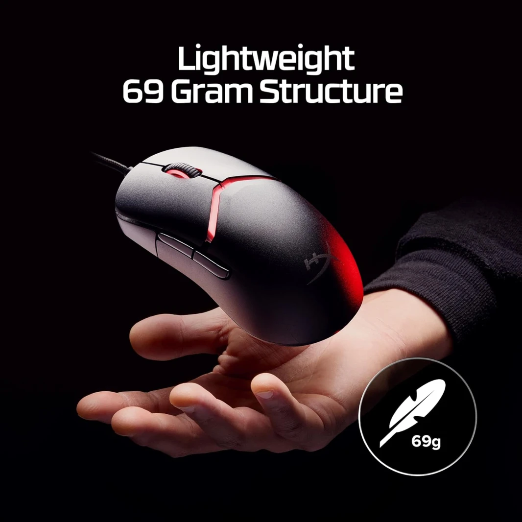 Hyperx Pulsefire Saga Gaming Mouse (Black) - A2PB3AA