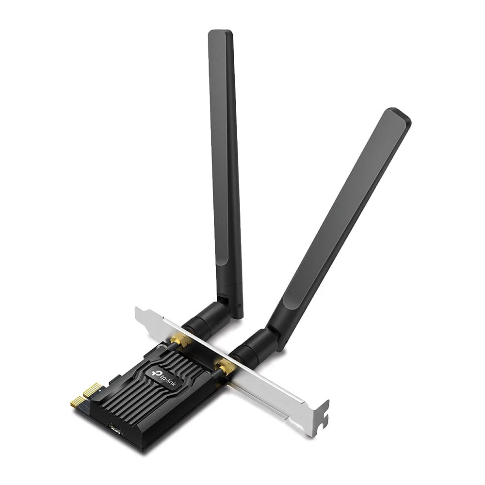 TP-Link AX1800 Wi-Fi 6 Bluetooth 5.2 PCIe Adapter للكمبيوتر الشخصي-حتى 1201 ميغابت في الثانية (5 جيجا هرتز)-Archer Tx20e