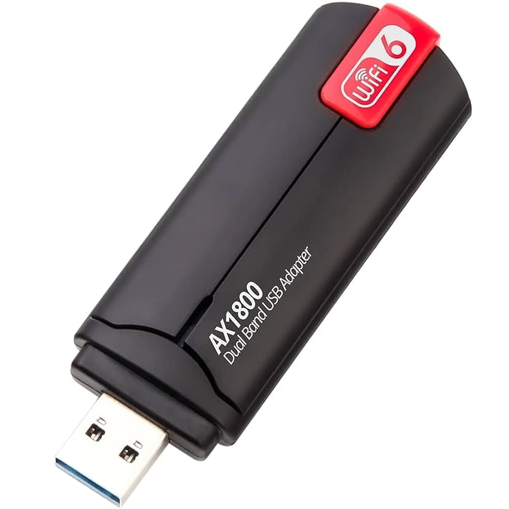USB WiFi 6 802.11 AX1800 محول لاسلكي