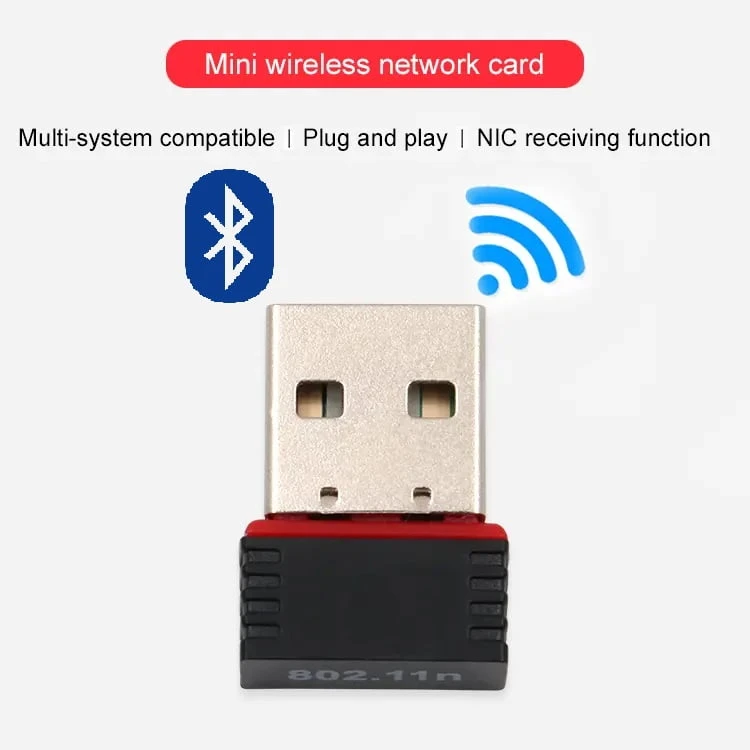 USB Bluetooth 4.0 و WiFi N150 محول مزدوج