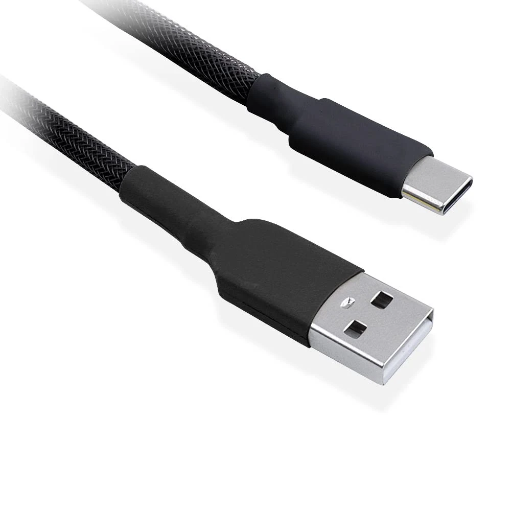 P.U 6.0 لوحة المفاتيح الميكانيكية 1.8 متر ملفوف GX16