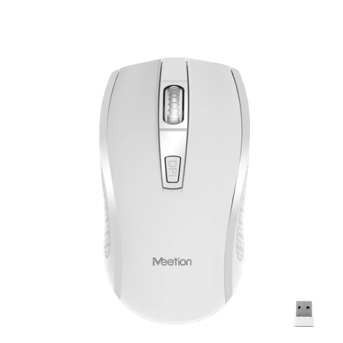 meetion 2.4GHz Wireless Combo mouse and keyboard – C4120little white
