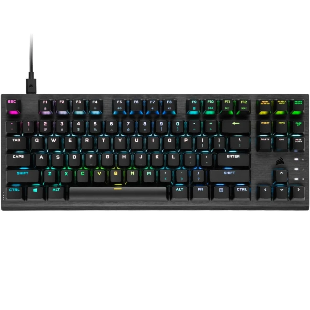 Corsair K60 Pro TKL RGB Tenkeyless Mechanical Gaming Keyboard Switch OPX-CH-911D01A-NA