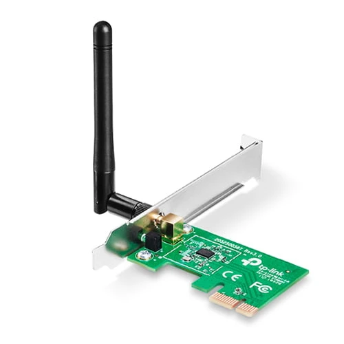 TP-Link 150Mbps Wireless N PCI Express Adapter TL-WN781ND استلام إشارة wifi بواسطة PCI Express للكمبيوتر الشخصي