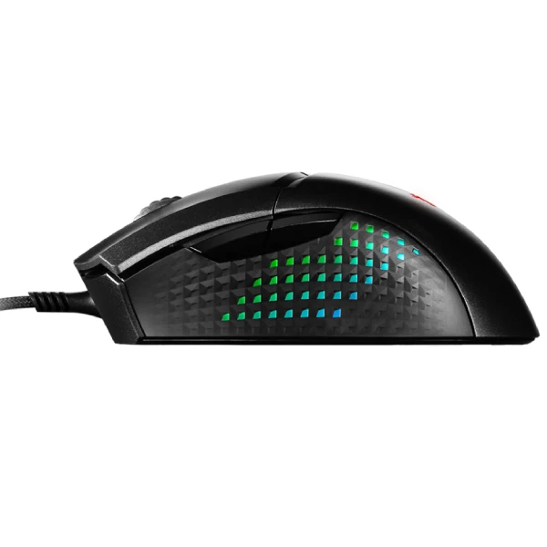 MSI Clutch GM51 Mouse Lightweight Wired Mouse - يصل إلى 6400 نقطة في البوصة