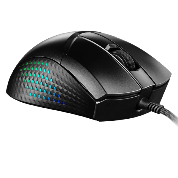 MSI Clutch GM51 Mouse Lightweight Wired Mouse - يصل إلى 6400 نقطة في البوصة