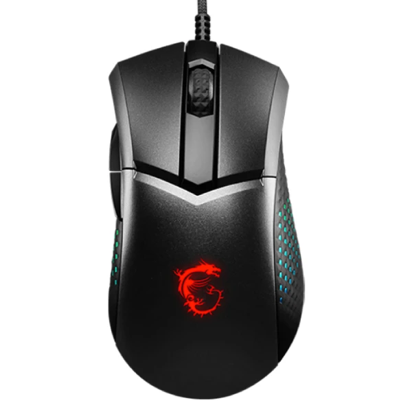 MSI Clutch GM51 Mouse Lightweight Wired Mouse - يصل إلى 6400 نقطة في البوصة