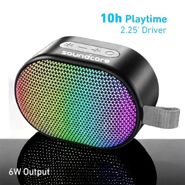 مكبر صوت ANKER Soundcore Pyro Mini Wireless Portable - ما يصل إلى 10 ساعات اللعب - A31A0011