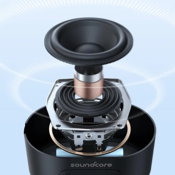 مكبر صوت ANKER Soundcore Pyro Mini Wireless Portable - ما يصل إلى 10 ساعات اللعب - A31A0011