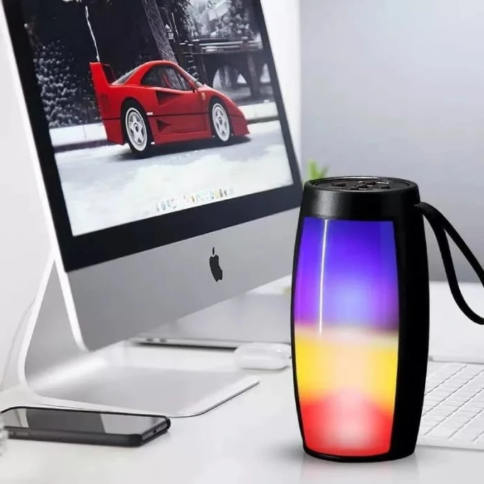 مكبر صوت HL-008 Portable Bluetooth {Bluetooth 4.0 / 5 واط كحد أقصى / TF ، منفذ USB مدعوم}