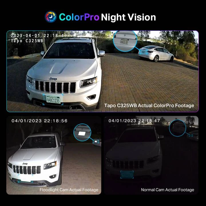 TP-LINK TAPO C325WB COLORPRO 2K QHD كاميرا خارجية