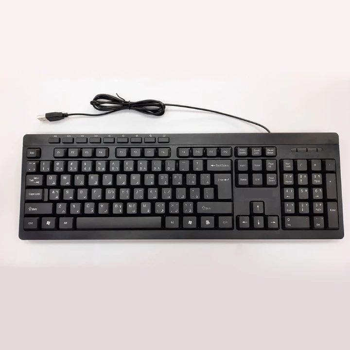 لوحة مفاتيح Haing القياسية USB مع الوسائط المتعددة (BT-K12)