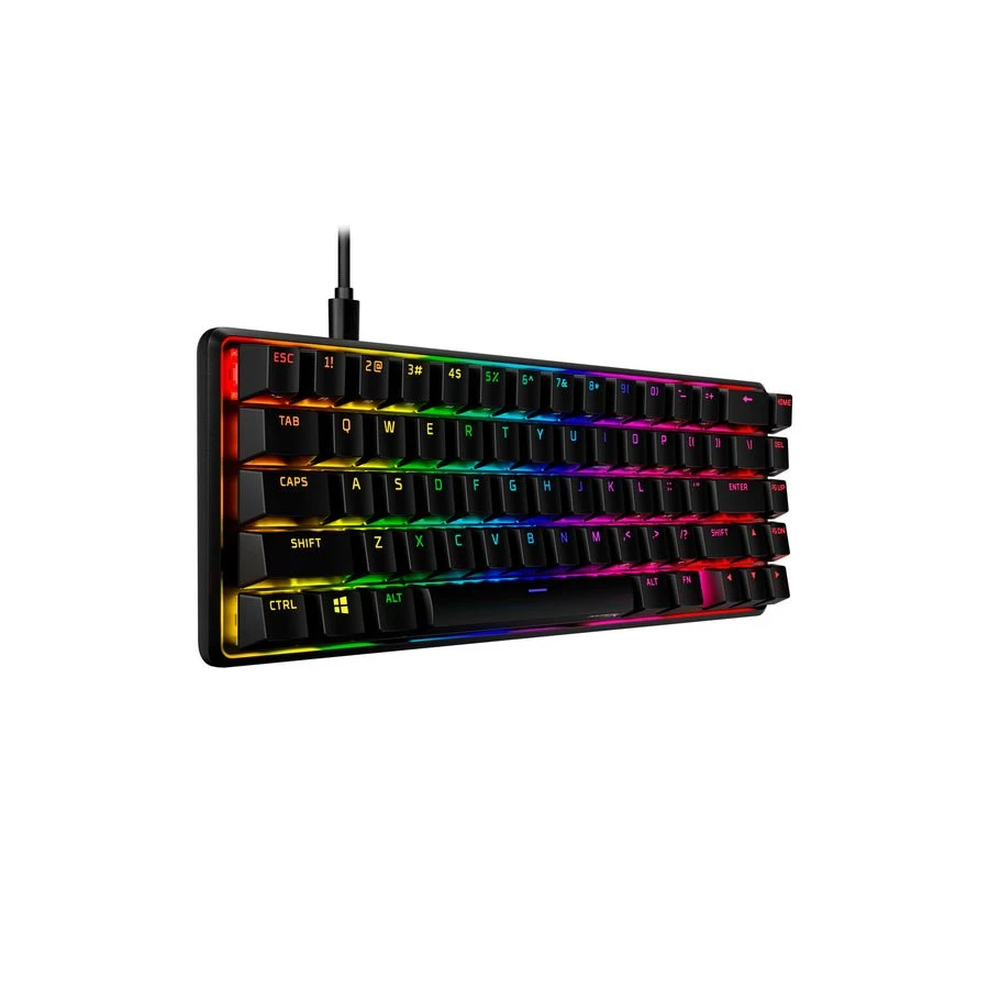 Origins Hyperx Alloy 65-لوحة مفاتيح الألعاب الميكانيكية-HX Red (تخطيط الولايات المتحدة) [HKBO1T-RD-US/N]