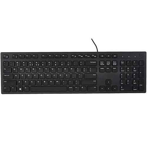 لوحة مفاتيح Dell USB Multimedia Black [KB216-BK-ARA]