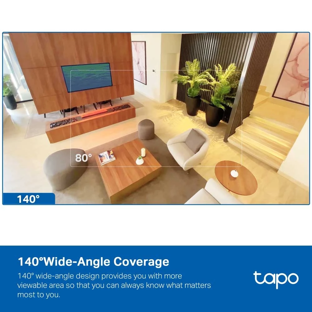 TP-Link Tapo AI Home Security Wi-Fi Camera [ Tapo C125 ]