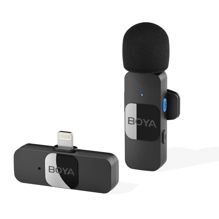 Boya Professional Wireless Lavalier Microphone for iPhone-By-V1