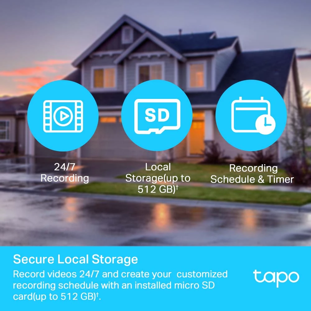 TP-Link Tapo C500 Pan/Tilt Security Wi-Fi Camera [Tapo C500]